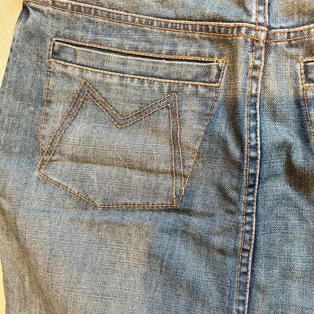 CUTEST Marc Jacobs Button-Up Belted Jean Skirt